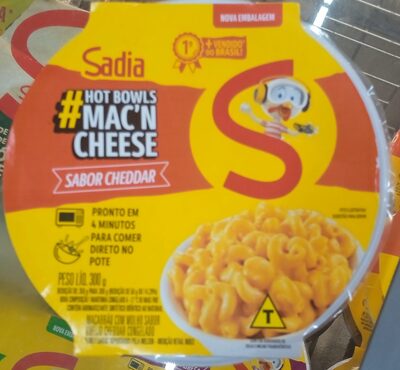 Hot Bowls Mac'n Cheese Cheddar