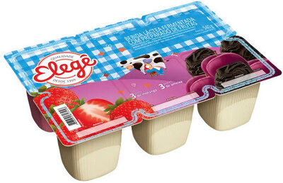 Iogurte Elege Morango/ameixa front packaging