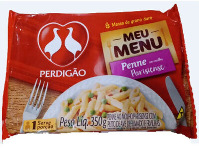Penne Ao Molho Parisiense Perdigão Meu Menu Pacote 350g