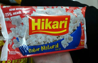 Hikari sabor natural com sal  100g front packaging