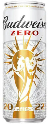 Cerveja Zero álcool Budweiser Lata 350ml