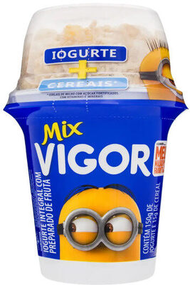 Iogurte Integral Fruta Com Cereais Meu Malvado Favorito 3 Vigor Mix Copo 165g