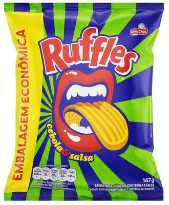 Batata Ruffles Cebola E Salsa