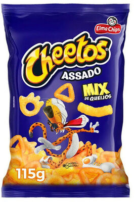 Salgadinho De Milho Mix De Queijos Elma Chips Cheetos Pacote 115g