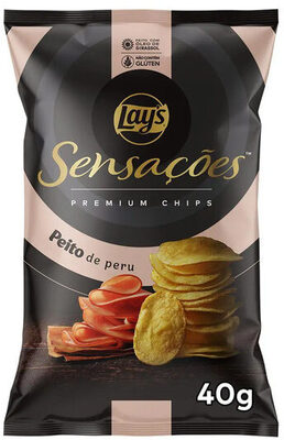 Batata Frita Lisa Peito De Peru Lays Sensações Premium Pacote 40g