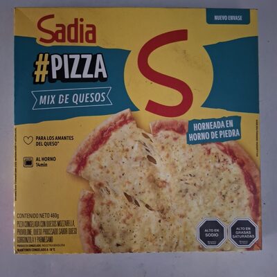 pizza mix de quesos