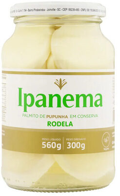 Palmito Pupunha Ipanema 300g Rodela