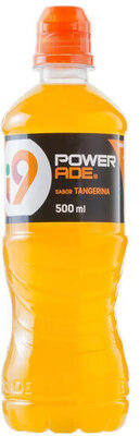 Isotônico Tangerina I9 Powerade Squeeze 500ml front packaging
