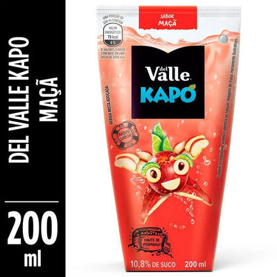 Refresco Adoçado Maçã Del Valle Kapo Caixa 200ml