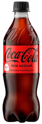 Refrigerante Sem Açúcar Coca Cola Garrafa 600ml