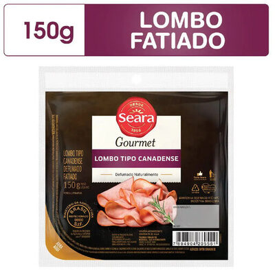 Lombo Canadense Defumado Em Fatias Seara Gourmet 150g