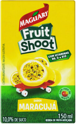 Bebida Adoçada Maracujá Maguary Fruit Shoot Caixa 150ml