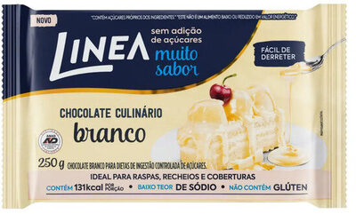 Chocolate Branco Uso Culinário Linea Pacote 250g