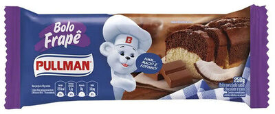 Bolo Frapê Chocolate E Coco Pullman Pacote 250g