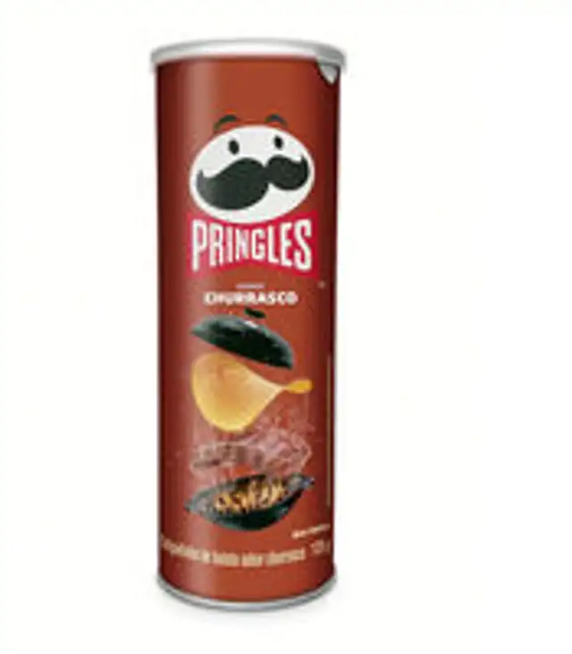 Salgadinho De Batata Churrasco Pringles Tubo 120g