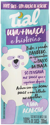 Suco Uva E Maçã Maria Clara Jp Tial Histórias Caixa 200ml