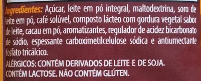 123 ingredients label