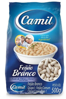Feijão Branco Tipo 1 Camil Pacote 500g