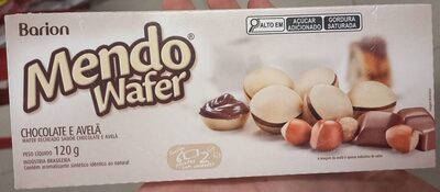 Mendo Wafer Chocolate e Avelã