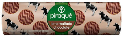 Biscoito Leite Maltado Chocolate Piraquê Pacote 160g