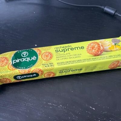 Piraque recheado supreme limão