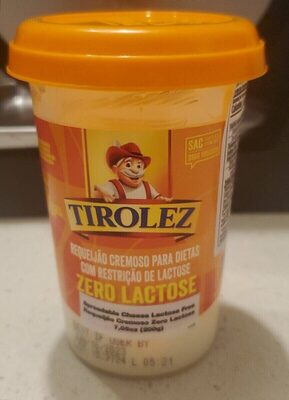 Requeijão Cremoso para Dietas com Restrição de Lactose