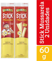 Queijo Mussarela Stick Tirolez 60g