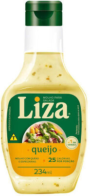 Molho Para Salada Queijo Liza Squeeze 234ml