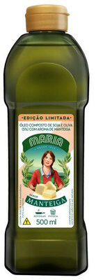óleo Composto De Soja E Oliva Manteiga Maria Garrafa 500ml