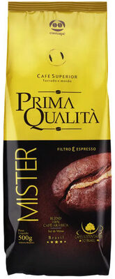 Café Torrado E Moído Superior Prima Qualità Mister Pacote 500g