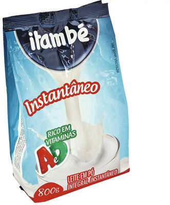 Leite Pó Instantâneo Integral Itambé Pacote 800g Embalagem Econômica