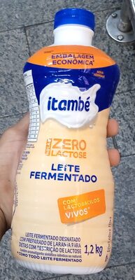 Leite Fermentado (Sabor Laranja) Zero Lactose