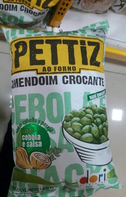 Pettiz ao forno amendoin crocante 1,010kg front packaging