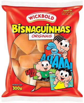 Pão Bisnaguinha Originais Turma Da Mônica Wickbold Pacote 300g