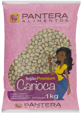 Feijão Carioca Tipo 1 Pantera Premium Pacote 1kg
