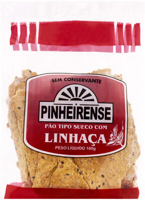 Pão Sueco Linhaça Pinheirense Pacote 180g