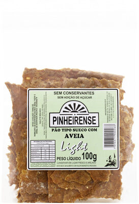 Pão Sueco Aveia Light Pinheirense Pacote 100g
