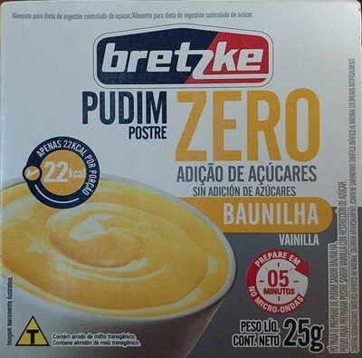 PUDIM POSTRE ZERO VAINILLA