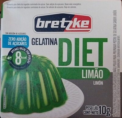 GELATINA DIET LIMÓN