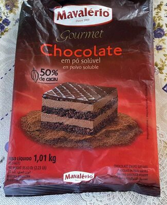Chocolate em Pó Solúvel com 50% de Cacau