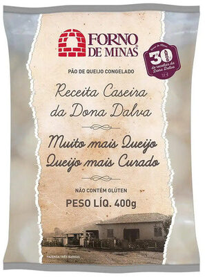 Pão De Queijo Congelado Forno De Minas Pacote 400g