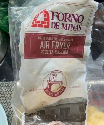 Pão de queijo front packaging