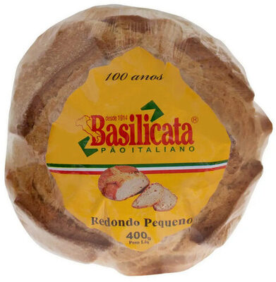 Pão Italiano Redondo Pequeno Basilicata Pacote 400g