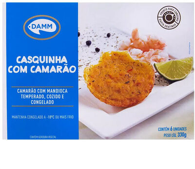 Casquinha De Camarão Damm 330g