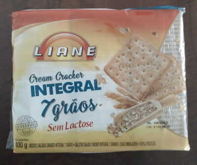Cream Cracker Integral 7 Grãos