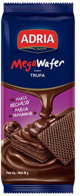Biscoito Wafer Trufa Adria Pacote 90g
