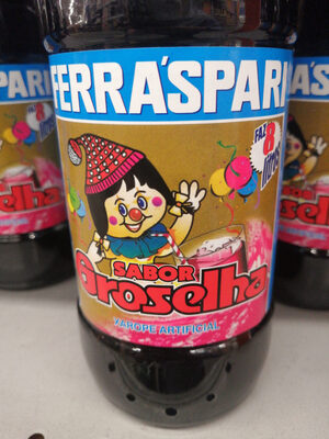 Xarope Artificial Sabor Groselha