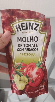 Molho De Tomate Com Azeitona Heinz Sachê 300g