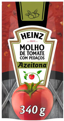 Molho De Tomate Com Azeitona Heinz Sachê 340g