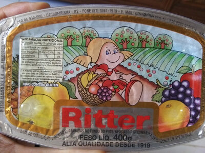 Geleia de amora front packaging